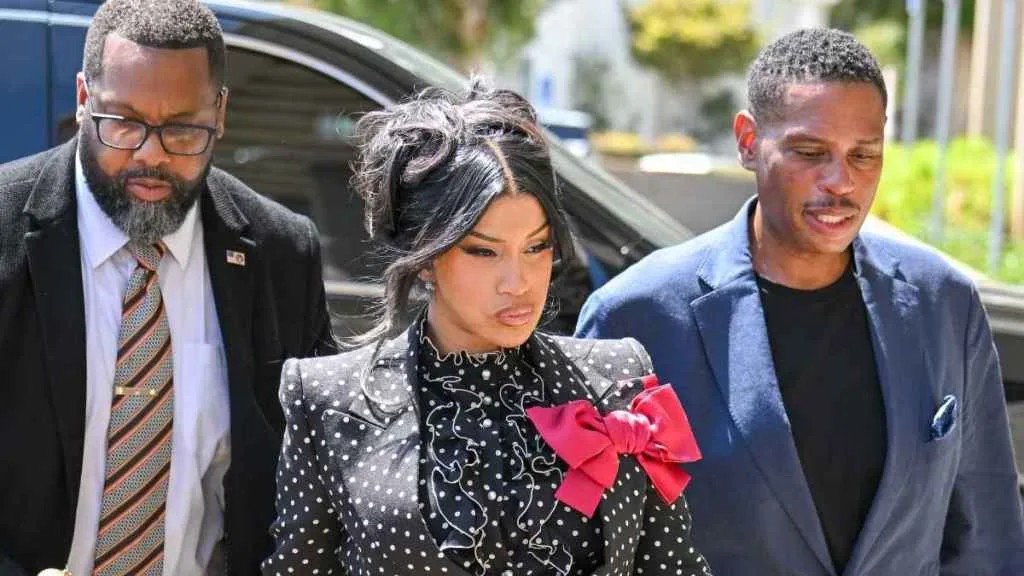 Cardi B going to court.