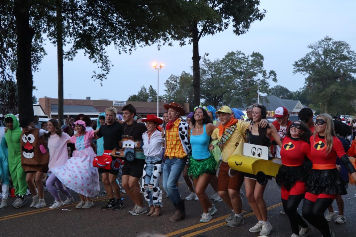 Our first Magical March out of the  New School