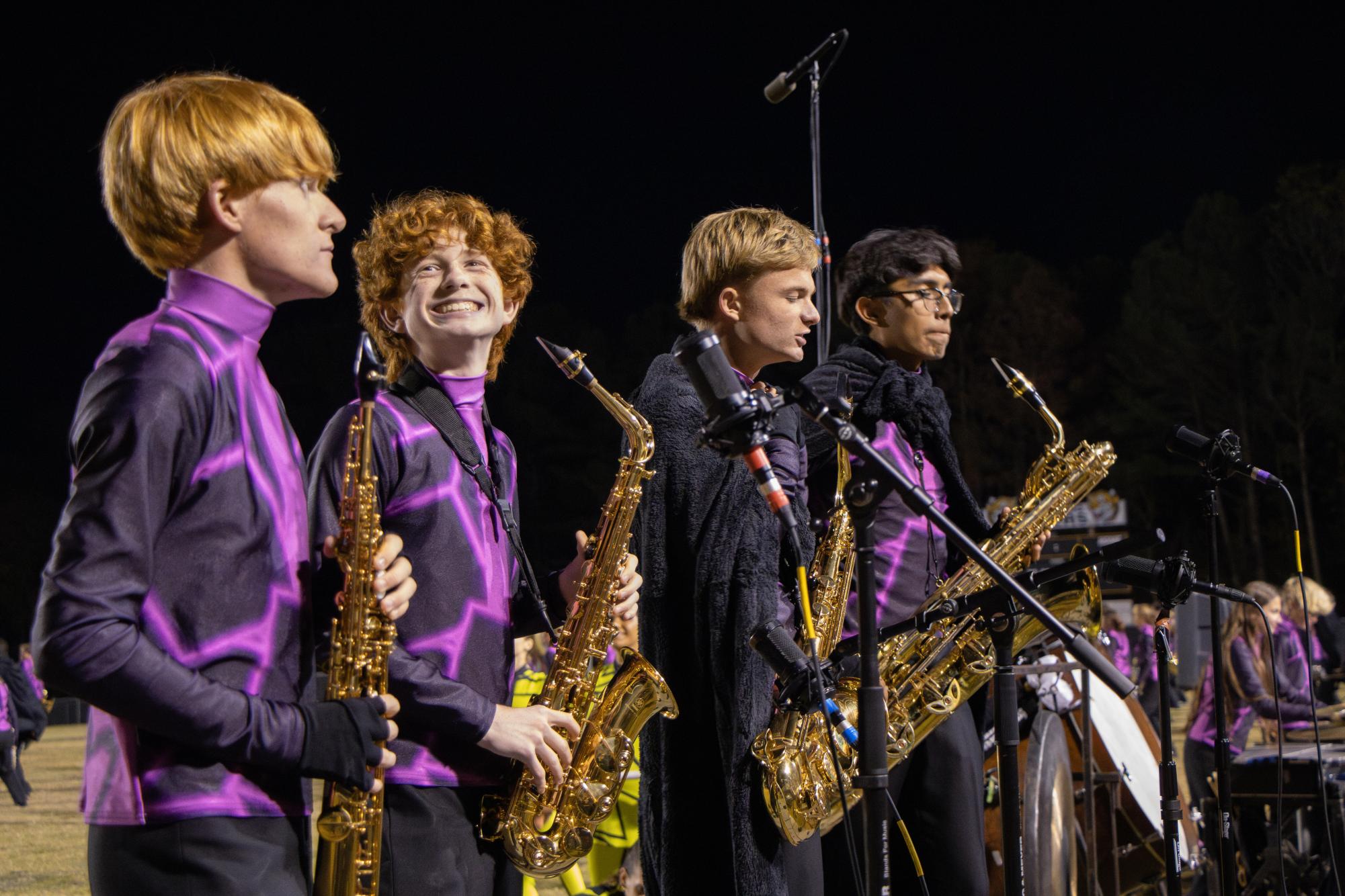 Band Night 2025 Saxophone solos